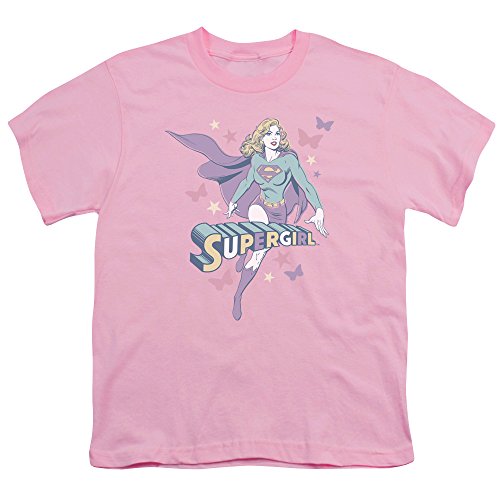 DC Comics Pastels - Supergirl Youth T-Shirt, rose, M