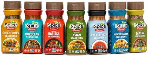 iSpice Middle Earth Fire Seasoning Set, 7 Pack - 40.5 oz