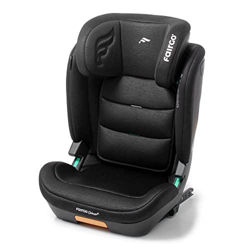 BABYAUTO - Silla de coche i-Size FAIRGO - COLOSSO: Para niños de 100-150 cm (3.5-12 años) - Máxima Seguridad, Confort y Diseño Elegante - Protección Lateral y Adaptabilidad a Medida. Color Black Sand