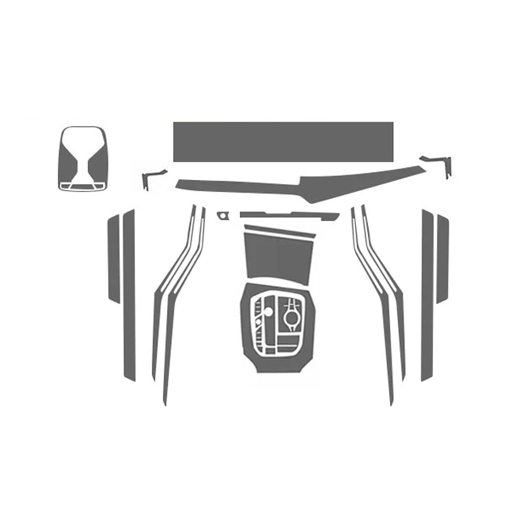 Film de protection pour BMW M3-G80 2023 évite les rayures du tableau de bord intérieur LHD