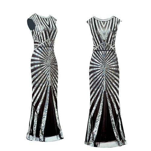 Robe de soirée à sequins confortable qui galbe la silhouette