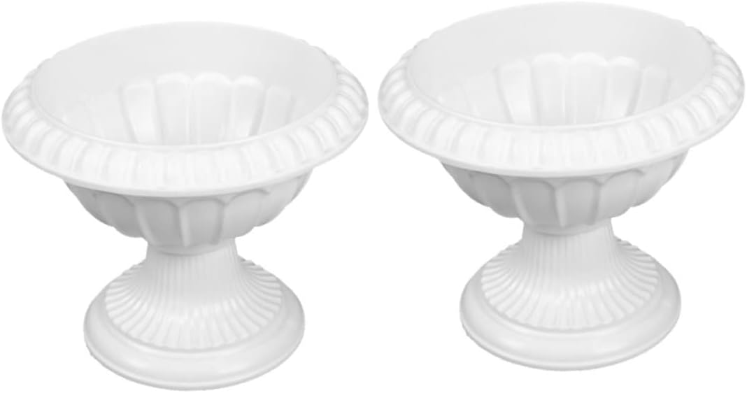 2Pcs European Style Wedding Centerpieces Vase Elegant Columns Flower Holder for Wedding Party Engagement Shower Home Decoration and Floral Arrangements