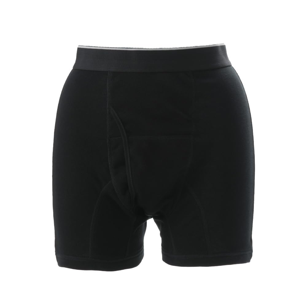 Amazon.co.jp: 痔 軟便 尿染み 防止 男性 メンズ ボクサーパンツ 黒