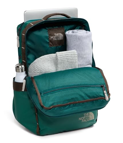 Image of The North Face Base Camp Voyager Daypack, Pacific Teal /Dark Chestnut /Stone Slab, One Size