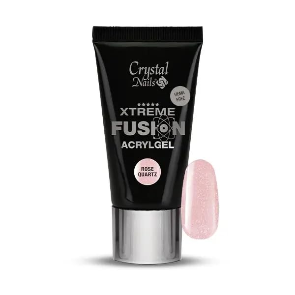 Crystal Nails – Xtreme Fusion Acrylgel – Rose Quartz – 30g