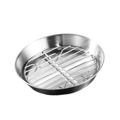 Ensemble de Rôtissoires avec Gril, Accessoires pour Grillades de Poissons et Légumes en Extérieur, 16cm