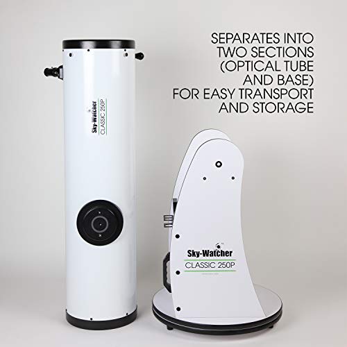 Image of Sky Watcher Sky-Watcher Classic 250 Dobsonian 10-inch Telescope - Solid-Tube - Simple, Traditional Design - Easy to Use, Perfect for Beginners (S11620)