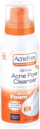 AcneFree Oil-Free Acne Pore Foam Cleanser