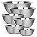 Culigrade Stainless Steel Mixing Bowls Set – 6-Piece Nesting Metal Mixing Bowls (0.75–8 Qt) – Durable, Rust-Resistant, Easy to Clean – for Baking, Cooking, Meal Prep & Serving