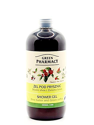 Gel Douche Bio 500 ml Green Pharmacy ParfumKarité-Café Vert Cover