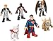 Fisher-Price Imaginext Superman Action Figure Multipack, 6 Characters, 3-inch Collectible Set with Krypto & Kaiju