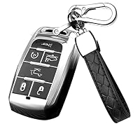 HIBEYO Coque De Clé Intelligente Pour Dodge RAM 1500 RAM1500 RAM2500