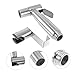 Tofficu 1set Stainless Steel Handheld Bidet Sprayer for Toilet High-Pressure Diaper Cleaning Bathroom Shower Tool Easy Install Stainless Steel and