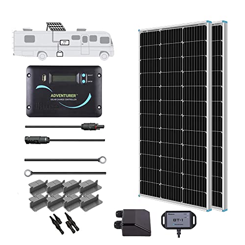Renogy 200 Watts 12 Volts Solar RV Kit with Adventurer 30A Controller by Renogy - Used condition - CA$271.25
