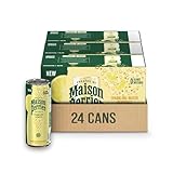 Maison Perrier Forever Lemon, Sparkling Water Beverage, Natural Flavour, No Calories, Sweeteners Or Sodium, Sourced & Bottled In France, 24 Cans, 330 ml