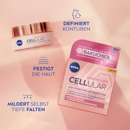 NIVEA Cellular Expert Lift Multi-Effekt Anti-Age Tagespflege, LSF 30, 50 ml – Ansicht 2