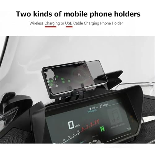 Support GPS pour BMW R 1250 RT 2021-2024 support de navigation haute stabilité USB - 5