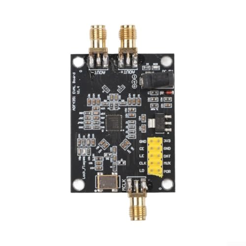 Módulo RF ADF4351 fuente PLL 35 MHz-4.4 GHz con diseño compacto de 68x36 mm y conectores SMA