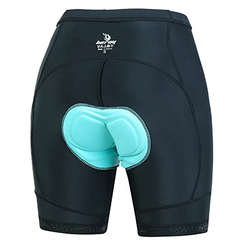 Image of Beroy Women's Triathlon Shorts with 3D Gel Padded, Cycling and Spinning Pants.