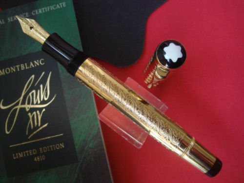 MONTBLANC Fountain Pen Louis Xiv Patron of Art 1994 Limited