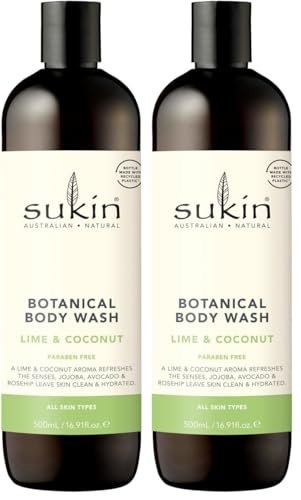 Image of Lime & Coconut Botanical Body Wash (Pack of 2)