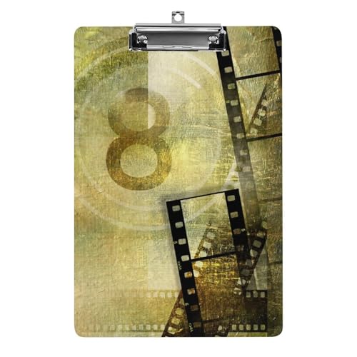 Clipboard A4 avec pince retro pour styliser votre bureau et organiser vos notes