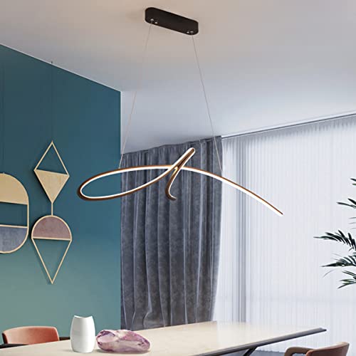 Lampe à suspension LED 35W variable et réglable pour table à manger - 2