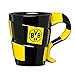 Borussia Dortmund Kubek BVB z szalem, czarny/żółty, 1 sztuka (1 opakowanie)