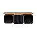 Joseph Joseph CounterStore Kitchen Utensil Holder Knife Block and Cutting Board Set, Stainless Steel