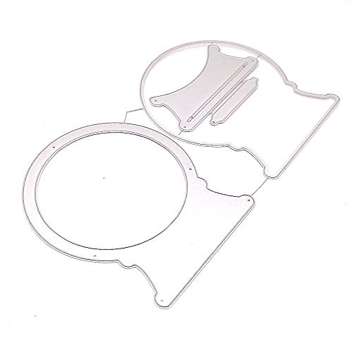 KSCRAFT Snow Globe Shaker Metal Cutting Dies Stencils for DIY Scrapbooking/Photo Album Decorative Embossing DIY Paper Cards