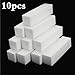 Produktbild 10 Stück Weiß Nagel Buffer Sanding Nagelfeilen Blöcke Pediküre Maniküre Nagelpflege für Home Salon Gebrauch von SamGreatWorld