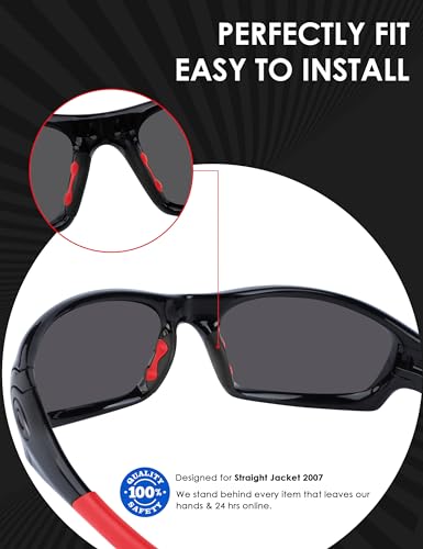 Image of BLAZERBUCK Replacement Nose Pads for Oakley Straight Jacket 2007 Sunglass