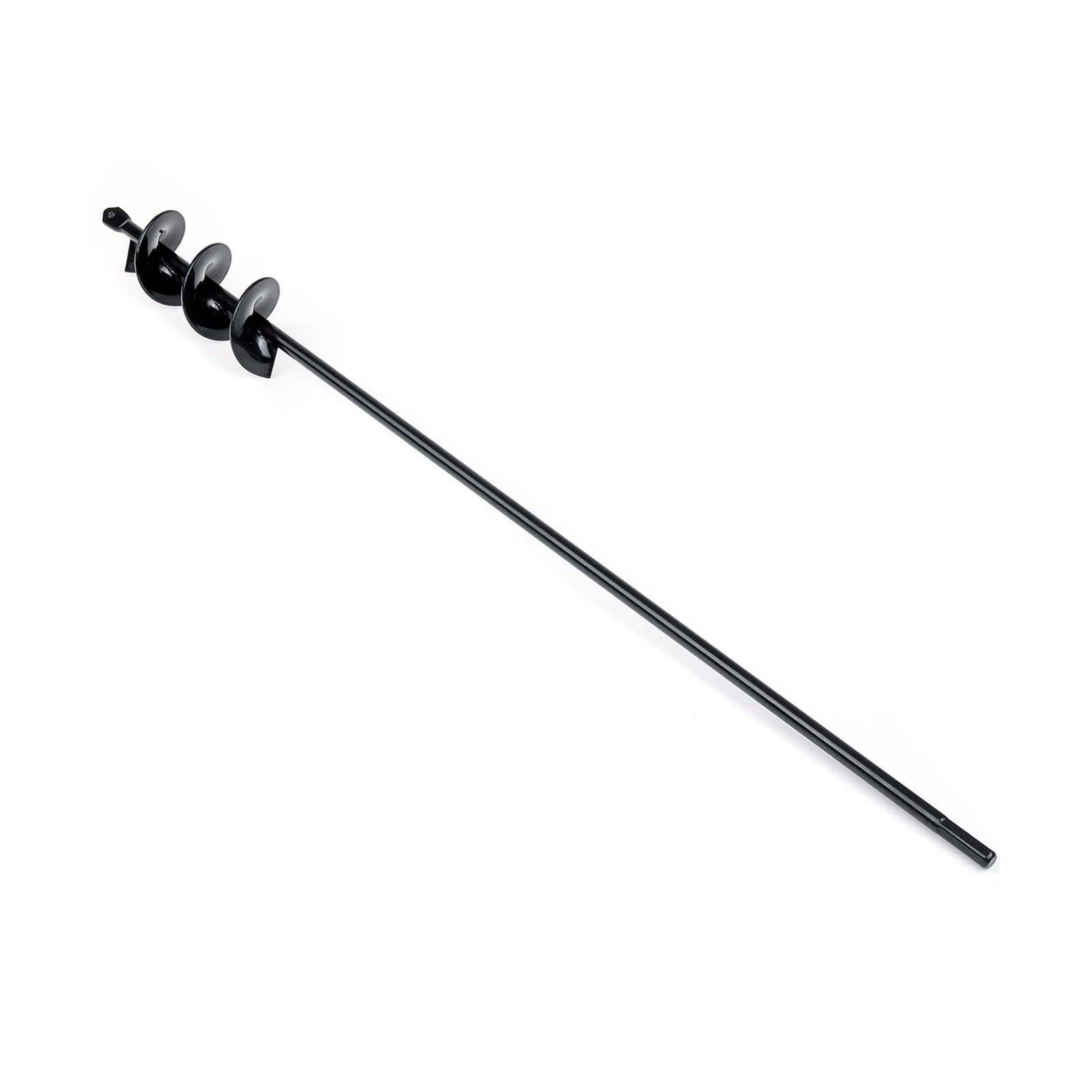 Tarière Pour Perceuse 40x450mm - Foret De Jardin Pour Planter, Piquets - Embout Hexagonal Universel - 14