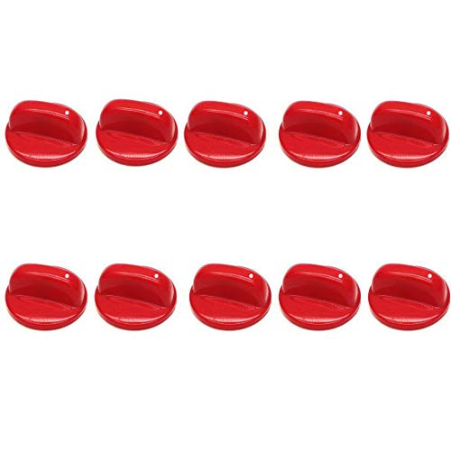 LDEXIN 10pcs Kitchen Household Gas Stove Cooker Oven Control Rotary Switch Knob 50mm/1.97"