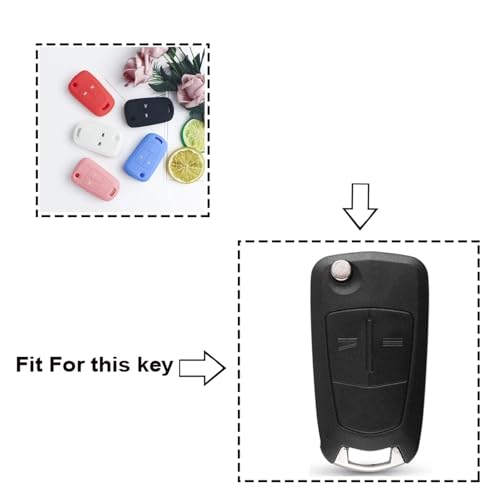 Coque silicone clé Opel évite usure boutons télécommande pour Corsa et Astra - 2