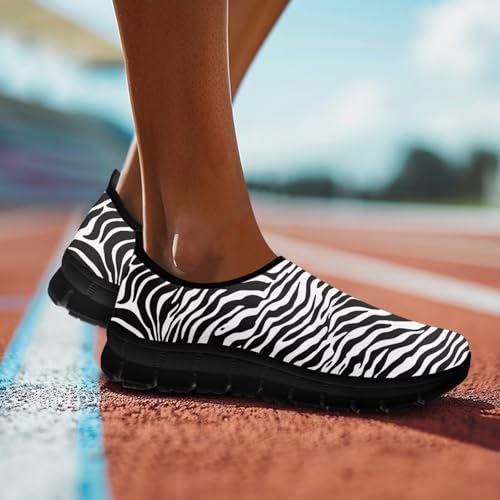 Women's Sneaker Casual Cozy Non-Slip Low-Top Shoes Slip-On Lightweight Workout Yoga Exercise Running Sneaker for Ladies US 5.5-11.54