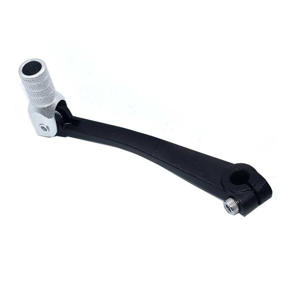 Lutfi Black-Silver Foot Gear Lever For 50Cc 110Cc 125Cc 250Cc Dirt Pit For Monkey Bike Motorcycle Atv Quad Motocross Parts Gear Shift Lever Rod Foot Shifter Peg