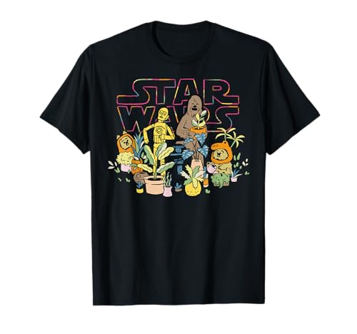 T-shirt Star Wars C-3PO Chewbacca idéal pour vos sorties geek