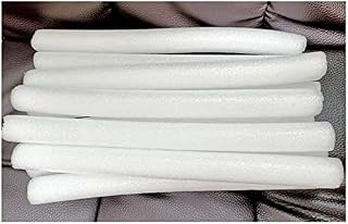 RRNAR Sofa Slipcover Tuck Grips, Thicker Slipcover Grips for Sofa, Sofa Cover Stays, Keep Couch Cover from Sliding Foam Sticks, Stretch Sofa Slipcover Foam Strip,White,7 PCS