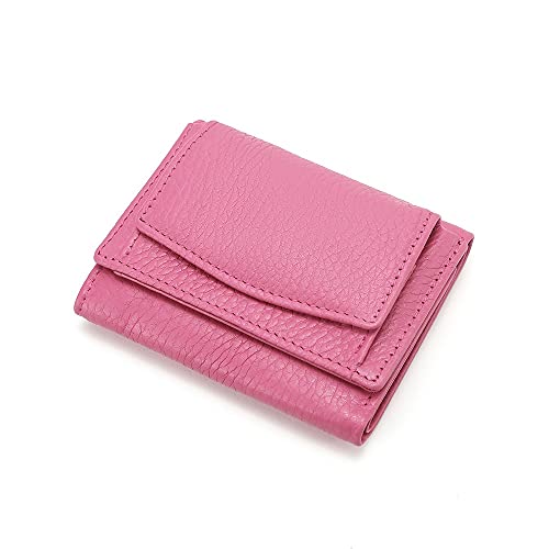 Moshbu Kleine Geldbörsen, neue kleine Geldbörsen für Frauen & Mädchen | Münzbörse Kleine Leder Geldbörse Mini Pouch Wallet, RFID Geldbörse Frauen Vegan, 11, Münzbörse Cover