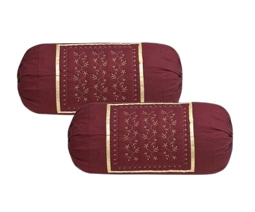 Cotton Set of 2 Bolster Set|Soft & Skin-Friendly Fabric for Ultimate Comfort|SL_24-image-18