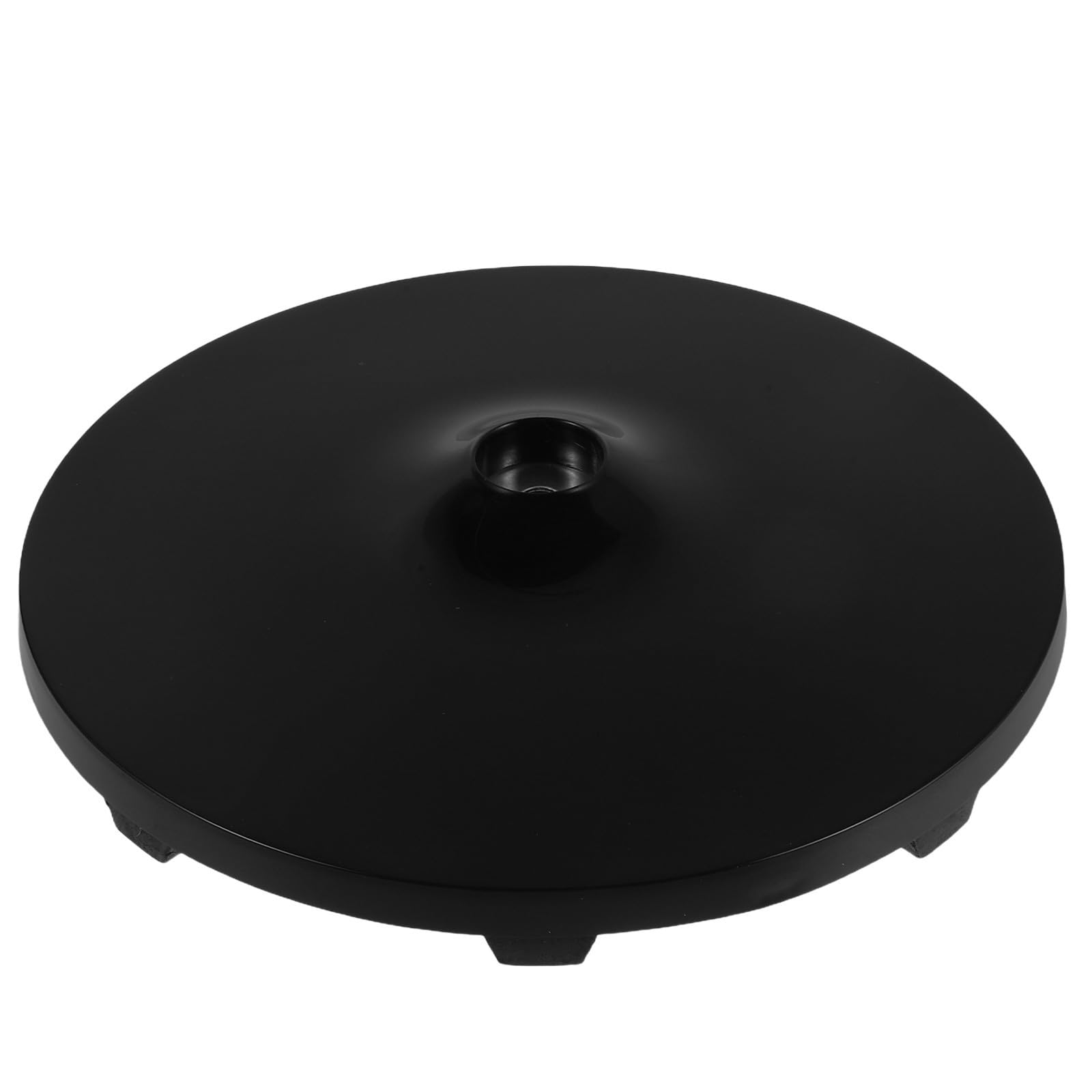 Garneck Base de Ventilador de Pie Negro de Plástico Soporte Estable y Antideslizante para Ventilador de Pie Adecuado en Fiesta Verano y Uso Hogar