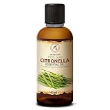 Olio Essenziale di Citronella 100 ml - Cymbopogon Winterianus - Naturale e Puro - Olio essenziali per Diffusori - Profumi per la Casa - Saponi e Candele - Sauna - Aroma Fresco - Aromaterapia