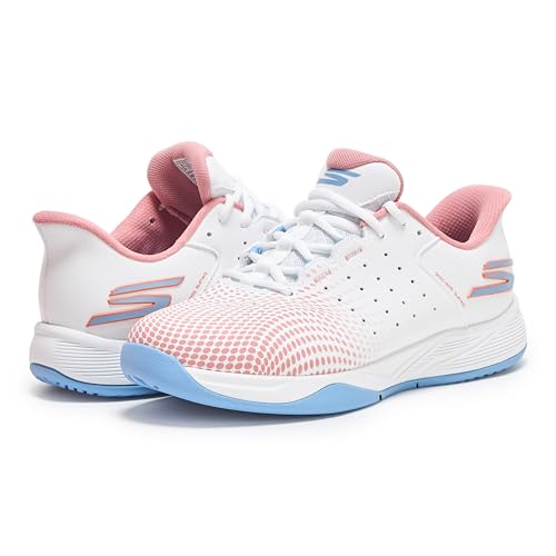 Image of Skechers Women's Viper Court Reload Hands Free Slip-ins Pickleball Sneaker
