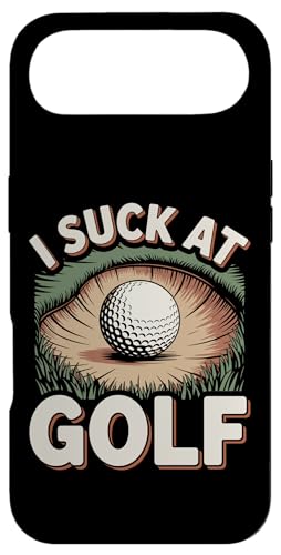 I Suck At Golf Joke ʔSt s Ȓj St X}zP[X iPhone Air p