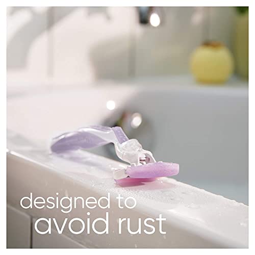 Gillette Venus ComfortGlide Freesia Women's Razor - 1 handle + 2 refills (Pack of 2) - image 4