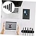 SHOWERORO 8Pcs Cable Management Tool Self Adhesive Cable Holder Clips for Desktop Organization Durable Wire Organizer for Office Home and Study Room