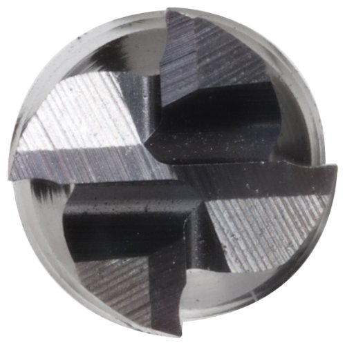 Image of 5110082 High Speed Steel (HSS) Square Nose End Mill, Inch, Weldon Shank, Uncoated (Bright) Finish, 4 Flutes, 4.5 inch Overall Length, 1.1250 inch Cutting Diameter, 1 inch Shank Diameter