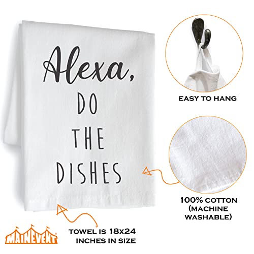 Alexa Do The Dishes Towel 18X24 Inch, Alexa Dish Towel Alexa Tea Towel, Alexa Funny Dish Towel Alexa Kitchen Towel Funny Alexa Towel Alexa Wash Dishes Towel Funny Tea Towel Funny Dish Towel Saying #TOP3
