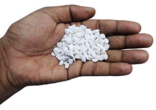 Image of Maalavya White Marble Chips for Garden, Aquarium, Indoor Outdoor Decoration Pebbles Stone